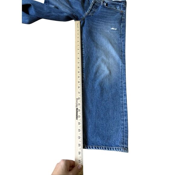 Citizens of Humanity Emery Crop Straight Jeans size 27 Blue - Picture 6 of 11